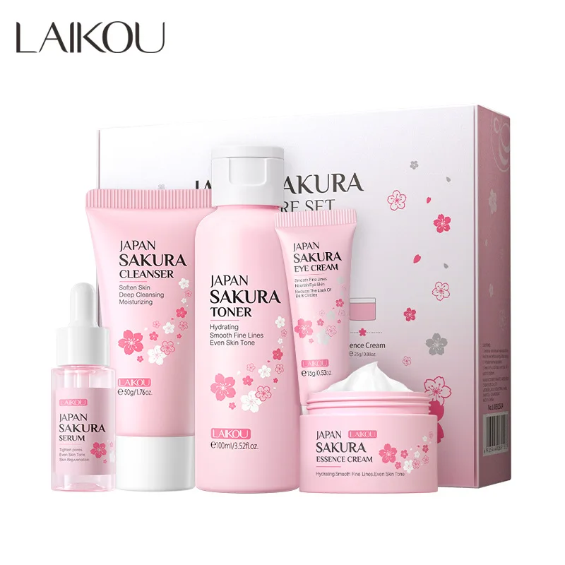 LAIKOU Sakura Kit Skin Care Se - Korean Skincare Routine 评论和价格
