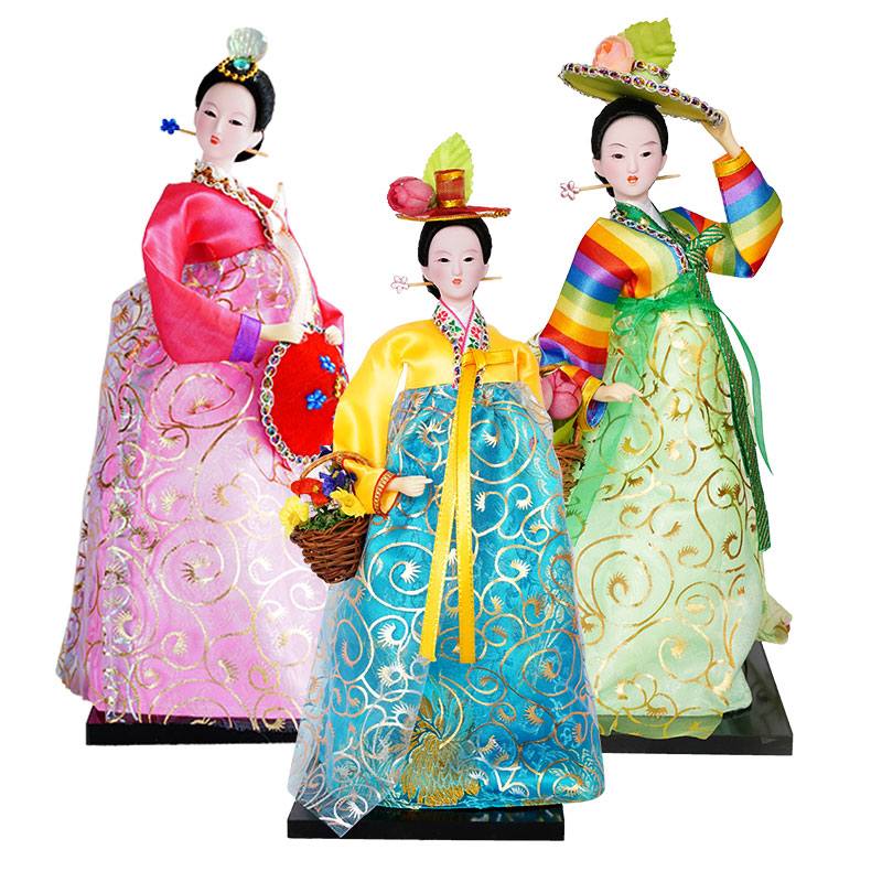 30 CM Korean National Doll Wed - Korean Lifestyle Items 评论和价格