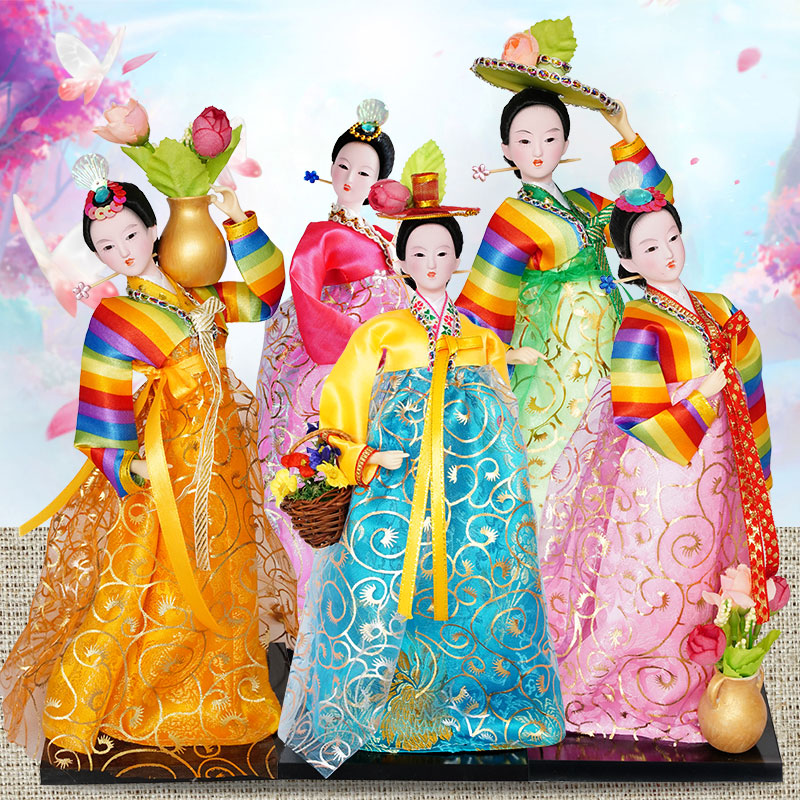 30 CM Korean National Doll Wed - Korean Lifestyle Items 评论和价格