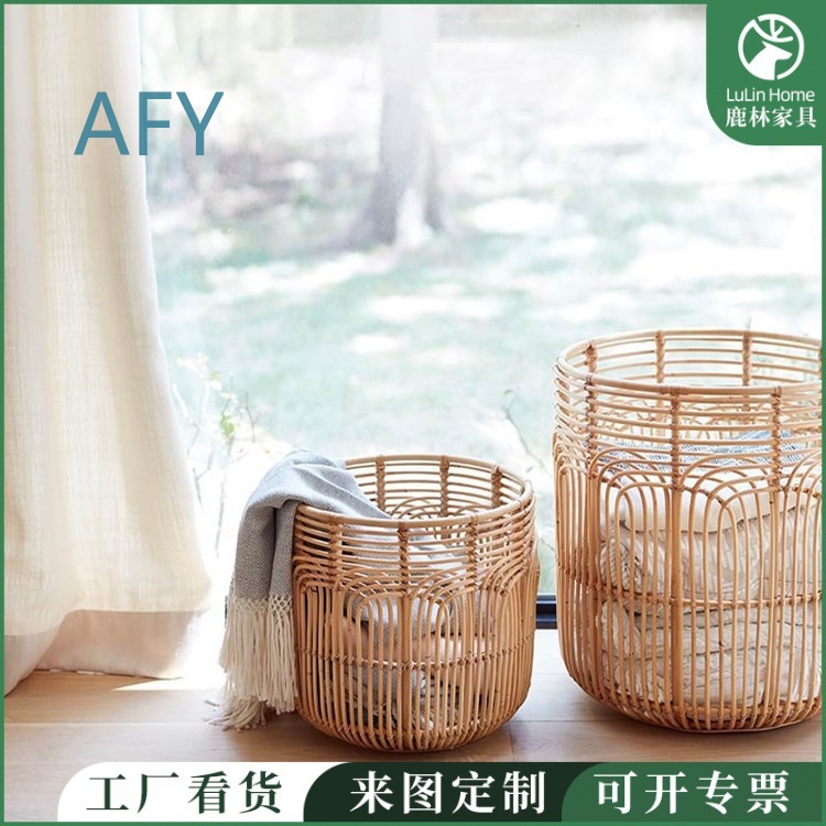 Japanese Style Wicker Laundry  - Muji Home Storage 评论和价格