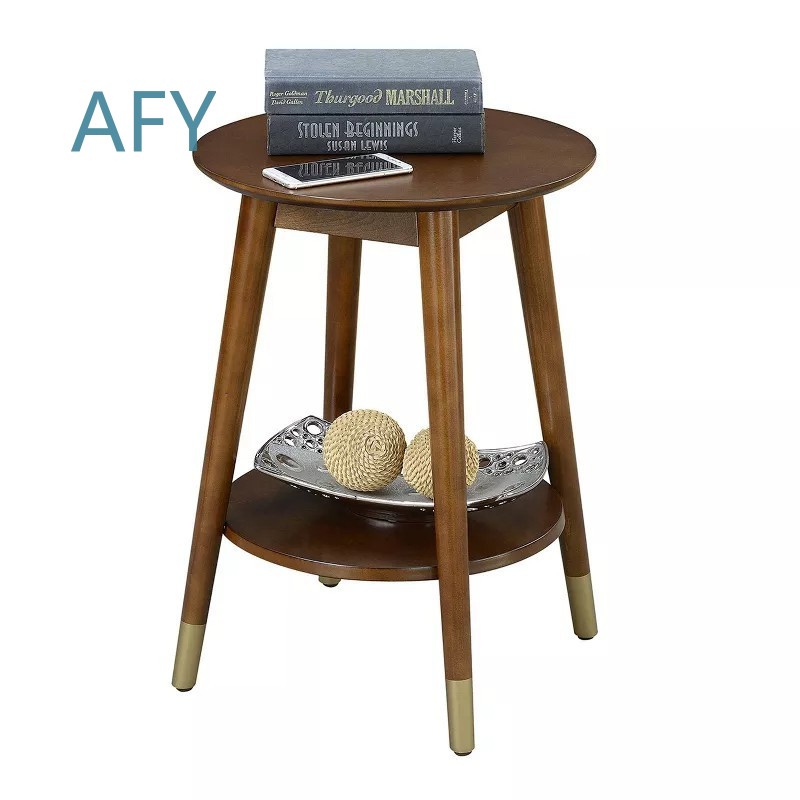 Wooden Side Table with Bottom  - Muji Home Storage 评论和价格