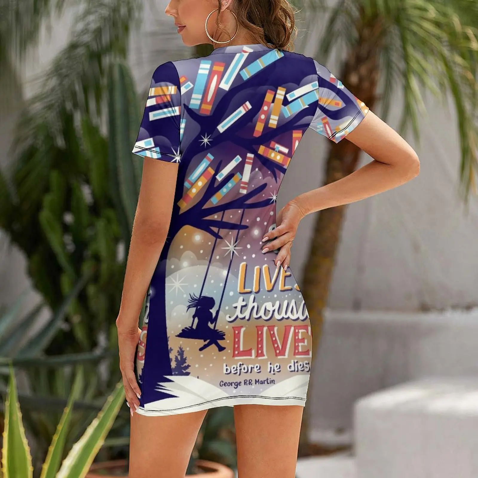 Thousand lives Short-Sleeved D - Korean Luxury Lifestyle 评论和价格