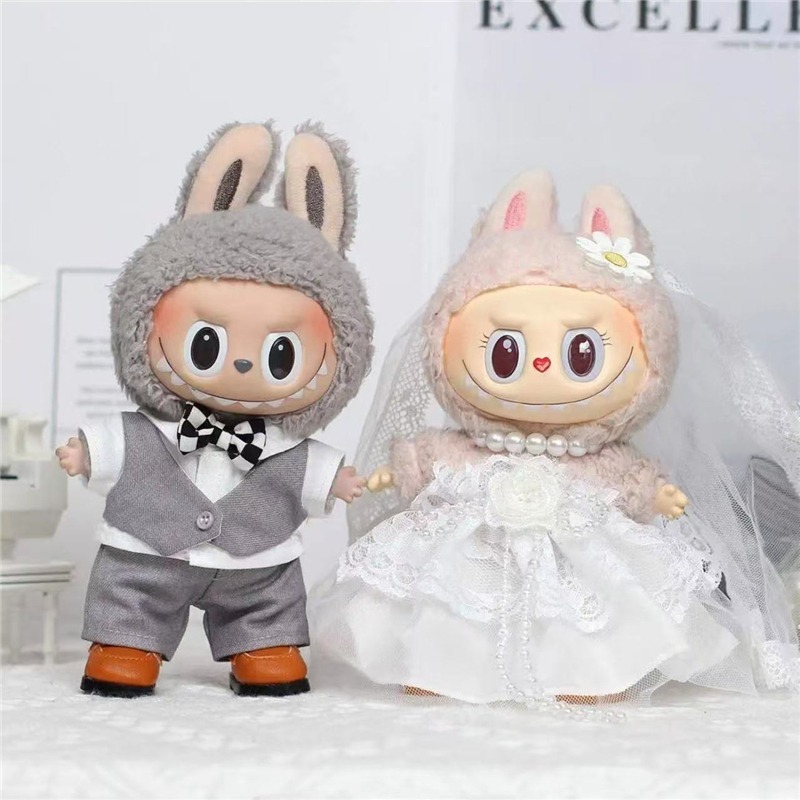 15 17cm For Labubu Doll Korean - Korean Lifestyle Items 评论和价格